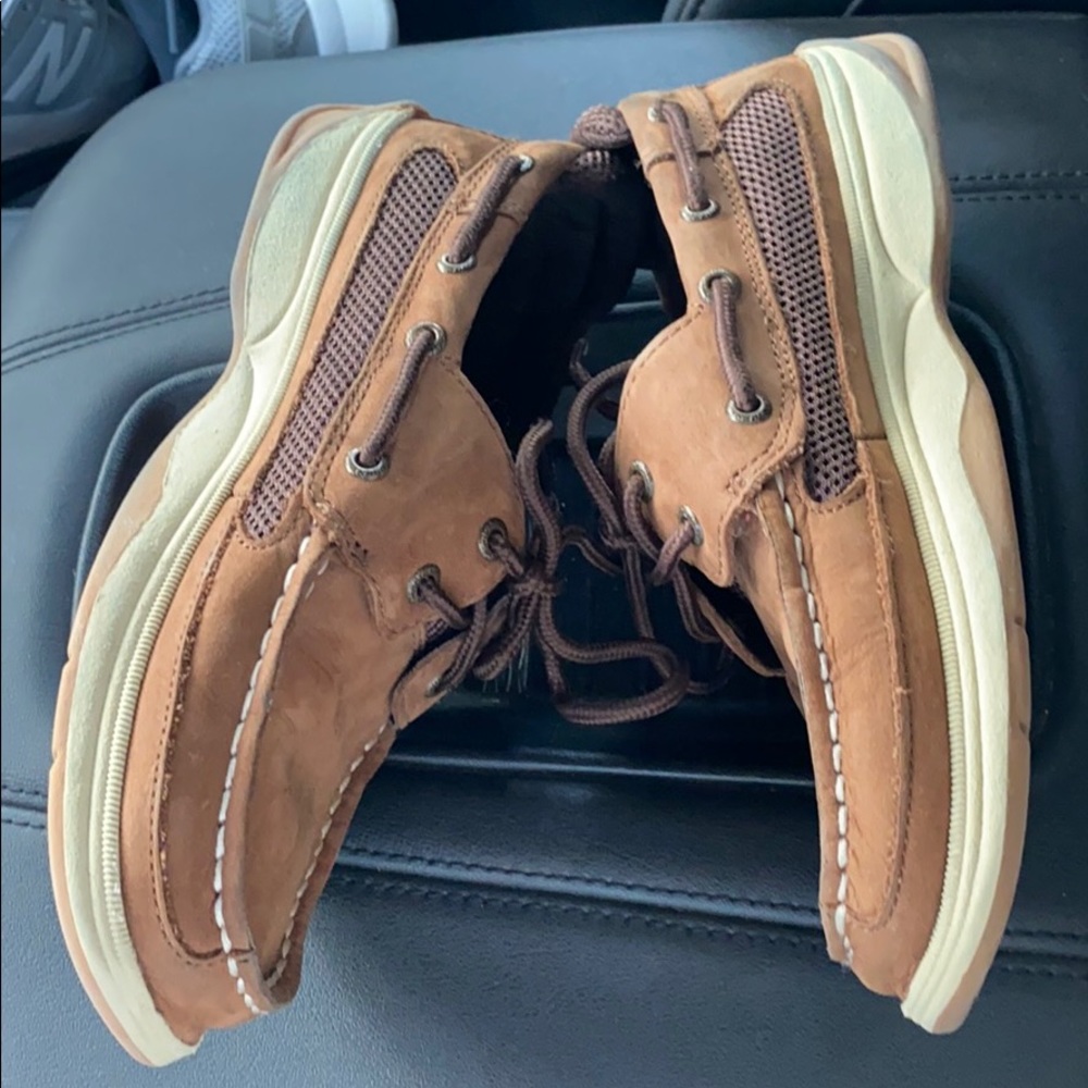 Boys Sperrys Top Siders size 3